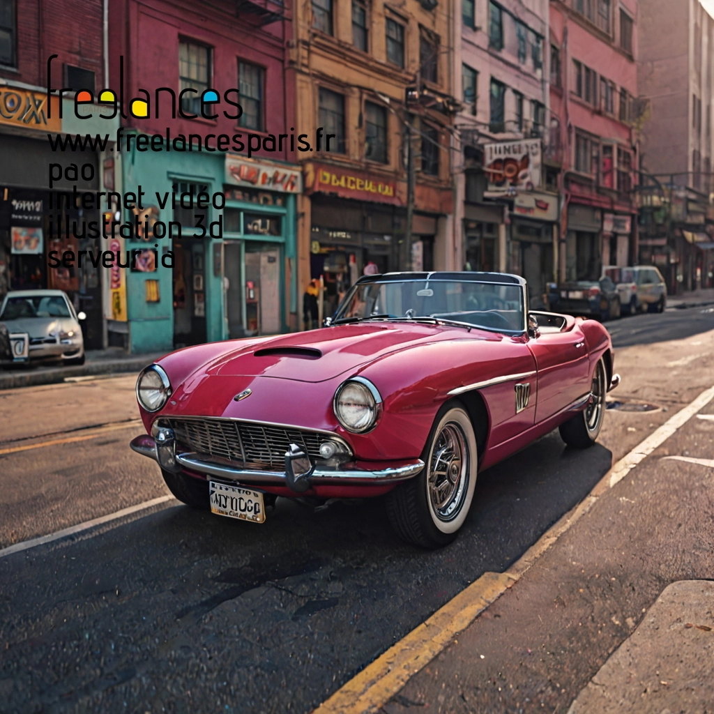 Pao mise en page internet vidéo illustration 3d serveur IA générative AI freelance paris studio de création magazines bhvi90y0